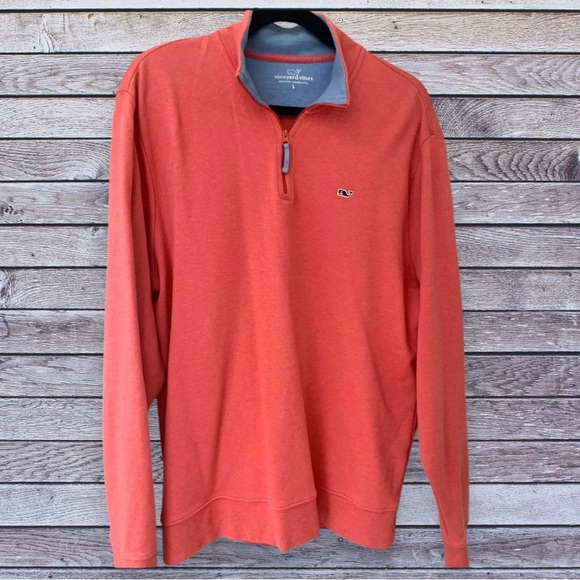 Vineyard Vines Other - Vineyard Vines Men’s XL 1/4 Zip Long Sleeve 100% Pima Cotton Pullover  EUC